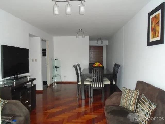 VENTA DEPARTAMENTO AMOBLADO EN MIRAFLORES CALLE ALCANFORES. — foto 2