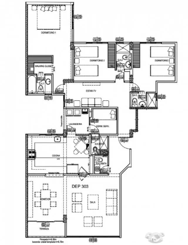 HERMOSO DEPARTAMENTO EN ESTRENO 160 MTS2 - CHACARILLA — foto 2