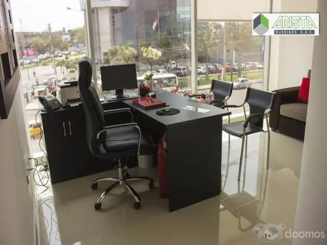 ALQUILER DE OFICINAS COMPLETAMENTE AMOBLADAS EN SAN ISIDRO — foto 1