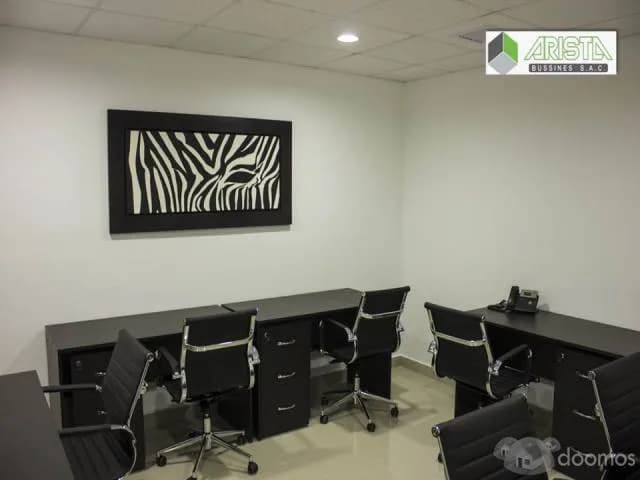 ALQUILER DE OFICINAS COMPLETAMENTE AMOBLADAS EN SAN ISIDRO — foto 2