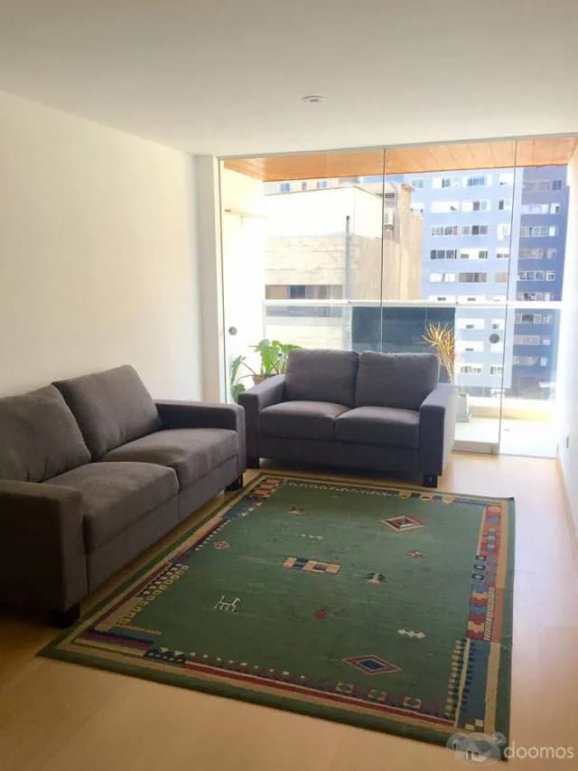 Alquilo dpto SEMI AMOBLADO en Miraflores, 3hab 2baños — foto 2