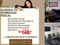 OFICINAS VIRTUALES A BAJO COSTO EN MIRAFLORES