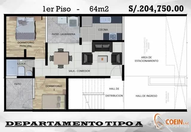 NUEVO, MODERNO Y EXCLUSIVO DEPARTAMENT — foto 4