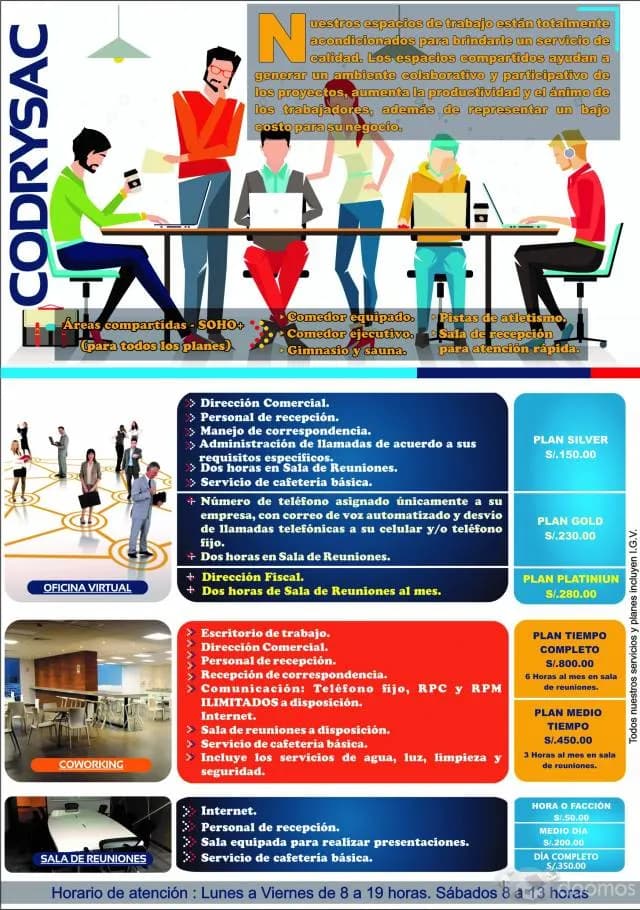 Codrysac Coworking - Escritorio de Trabajo en Oficina Compartida de Estreno — foto 8
