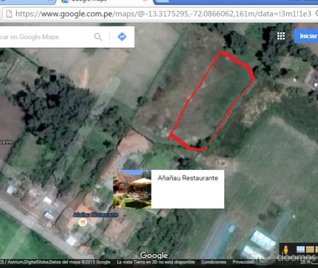 VENDO TERRENO EN CUZCO URUBAMBA-YUCAY — foto 1