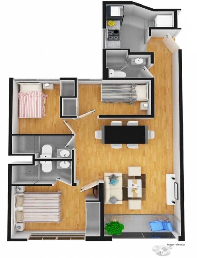 RESIDENCIAL SALAMANCA DE MONTERRICO 7 — foto 12