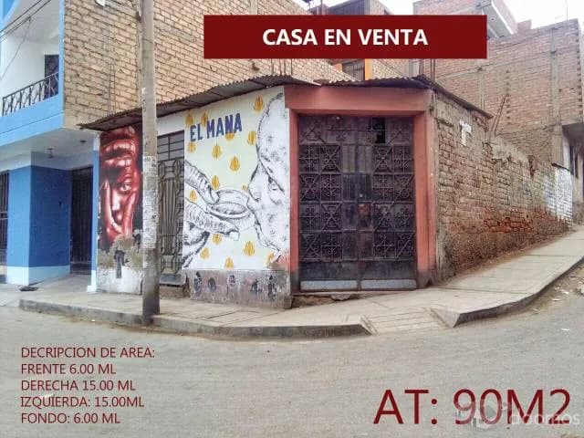 VENDO CASA-TERRENO HUASCAR CANTO GRANDE SJL — foto 1