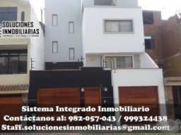 VENTA DE CASA EXCLUSIVA DE 5 PISOS EN LOS OLIVOS
