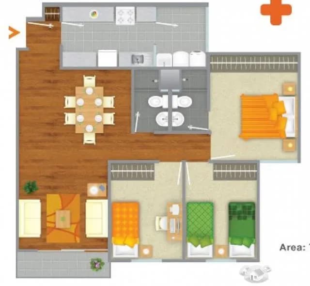 Alquilo Lindo Departamento en Condominio cerrado — foto 1