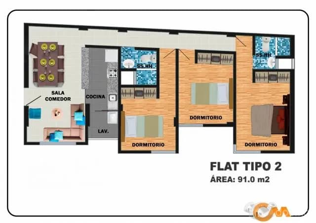 VENDO DEPARTAMENTO EN J.L.B Y R - AREQUIPA - URB. KILLARI314 — foto 6