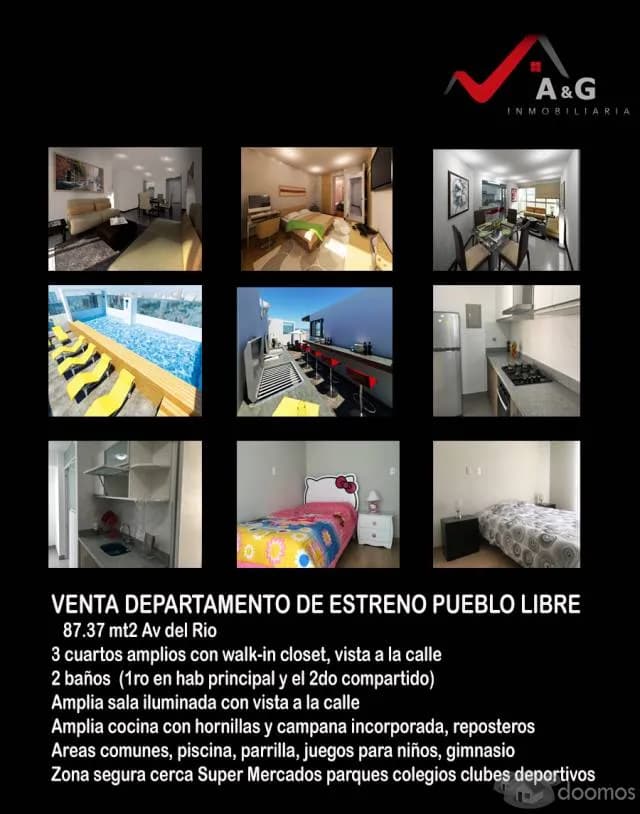 DEPARTAMENTOS ESTRENO PUEBLO LIBRE DESDE 70.800 DOLARES — foto 3