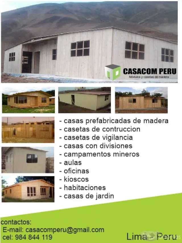 oficinas de madera para jardin en lima peru — foto 5