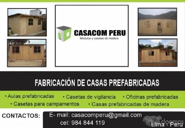garitas de peaje de madera prefabricados en lima peru — foto 1