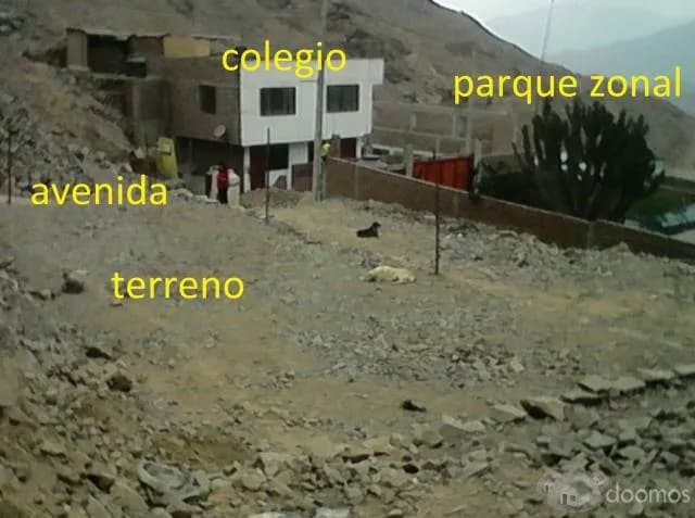 vendo terreno de 300 mt2 en jicamarca — foto 1