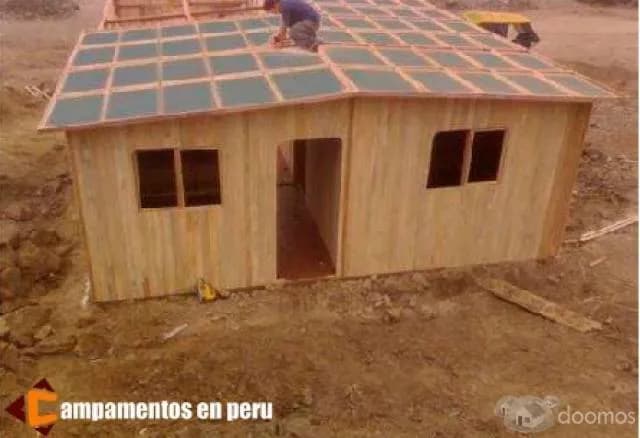 campamentos mineros prefabricados de madera en lima peru — foto 3