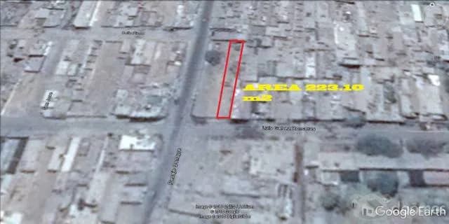 VENDO TERRENO DE 223.10 M2 CHINCHA ALTA - LUIS GALVEZ RONCEROS — foto 1