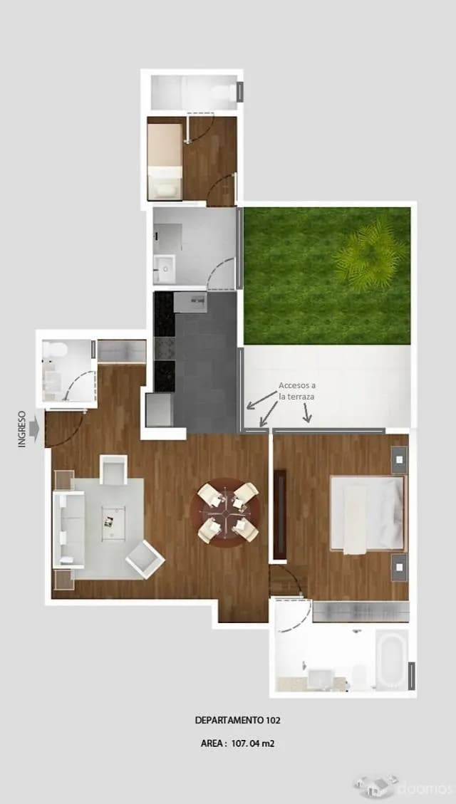 Minidepartamento En Zona 2 De Mayo S. Isidro — foto 1