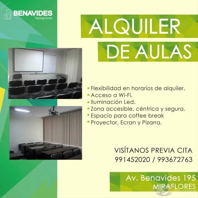 Alquiler de Aula, Salas de Capacitación y  Laboratorio Multimedia — foto 2