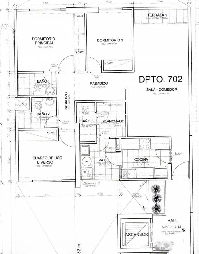 Alquiler Dpto. excelente zona de Lince – 3 dormitorios, 91 m2 — foto 4