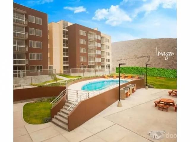 LINDO DEPARTAMENTO EN CHACLACAYO / CONDOMINIO CON PISCINA — foto 1