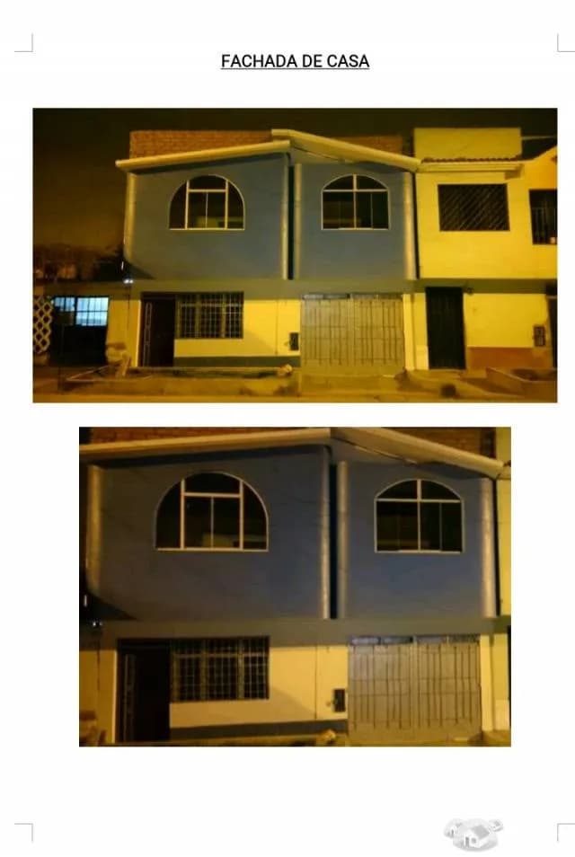 GRAN OPORTUNIDAD¡ VENDO CASA DE DOS PISOS ACABADO — foto 1