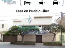 SE VENDE CASA EN PUEBLO LIBRE - DOCUMENTACIÓN EN REGLA