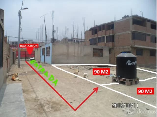 LOTE DE 90 M2 EN JICAMARCA ANEXO 22 — foto 2