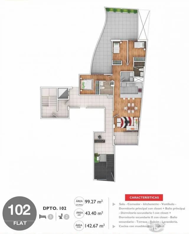 *PROYECTO* Departamentos en Exclusiva zona de Pueblo Libre — foto 3