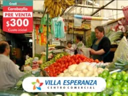 VENTA DE PUESTOS Y TIENDAS DESDE $57 MENSUAL