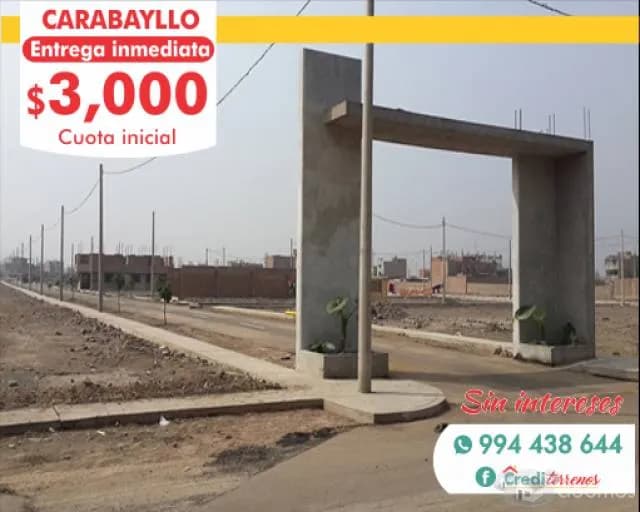 TERRENOS A CRÉDITO EN ZONA URBANIZADA — foto 1