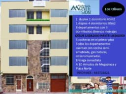 VENTA DE DEPARTAMENTOS DE ESTRENO 3 DORMITORIOS