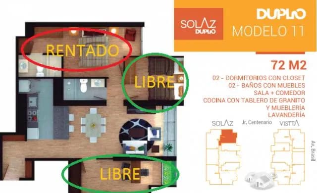Roommates - 700/hab - Av. Brasil 840 (ESTRENO) — foto 4