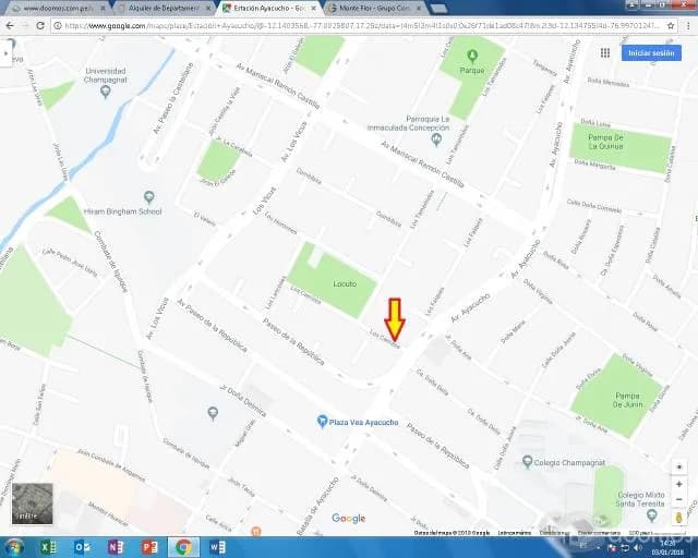 ALQUILER DEPARTAMENTO EN ZONA EXCLUSIVA DE SURCO — foto 1