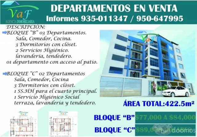 Ultimos 5 Departamento En Venta. Residencial Urb Larapa — foto 4