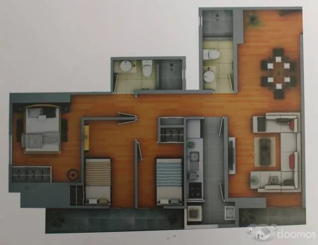 Alquilo departamento nuevo en Magdalena — foto 1