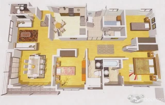 Vendo Departamento de 131 m2 en el 3 piso — foto 1