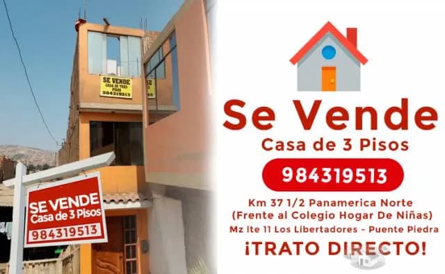 Se vende casa de 3 pisos — foto 1