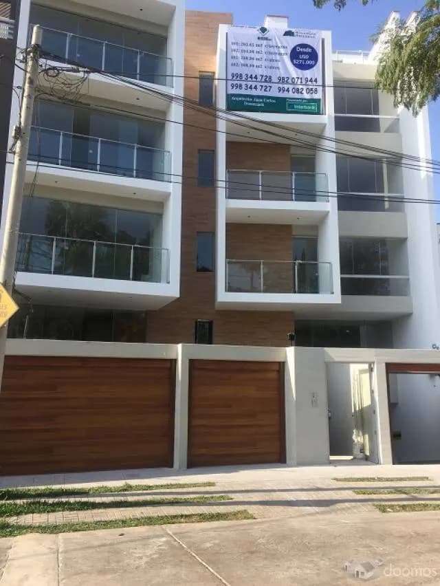 DEPARTAMENTO CON TERRAZA FRENTE A PARQUE EN SURCO — foto 1