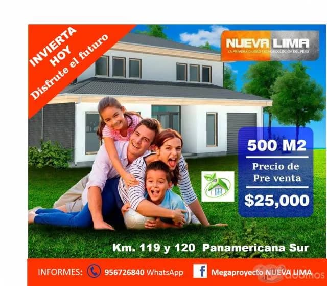 Proyecto Inmobiliario TecnoEcológico "Nueva Lima" — foto 1
