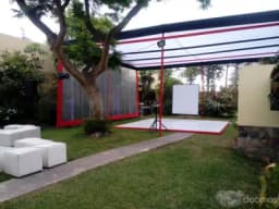 ALQUILO CASAS CON JARDÍN y SALON EN LA MOLINA - BODAS , 15 AÑOS , INFANTILES , BABY SHOWER