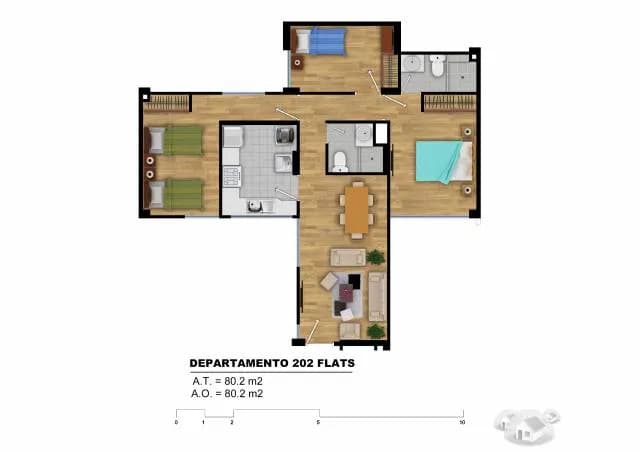 PRE- VENTA DE DEPARTAMENTOS "RESIDENCIAL IDEAL II" — foto 2