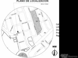 Venta de terreno con área construida