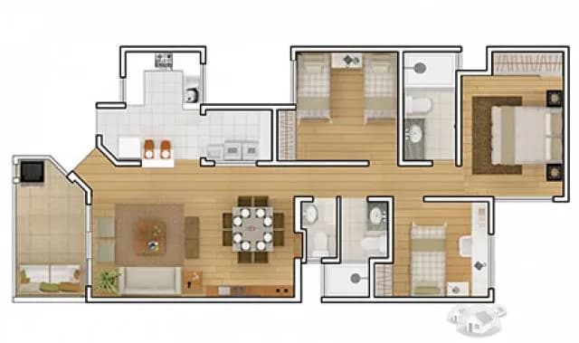 OCASIÓN moderno Departamento FLAT Límite Con La Molina - Ate Lima — foto 1