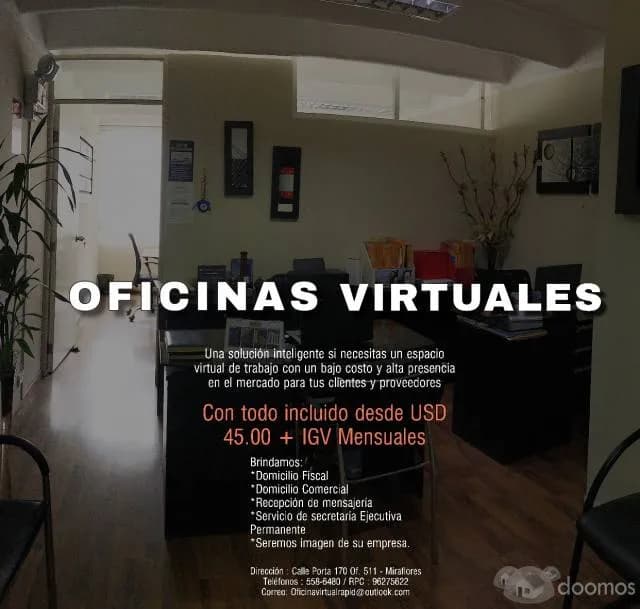 sala de reunion desde S/15 Miraflores — foto 4