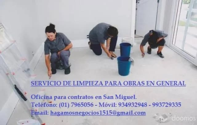 LIMPIEZA DE CASAS – DEPARTAMENTOS – OFICINAS – EMPRESAS EN GENERAL. — foto 1