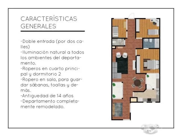 Venta Departamento Remodelado-El Trebol- Los olivos — foto 2