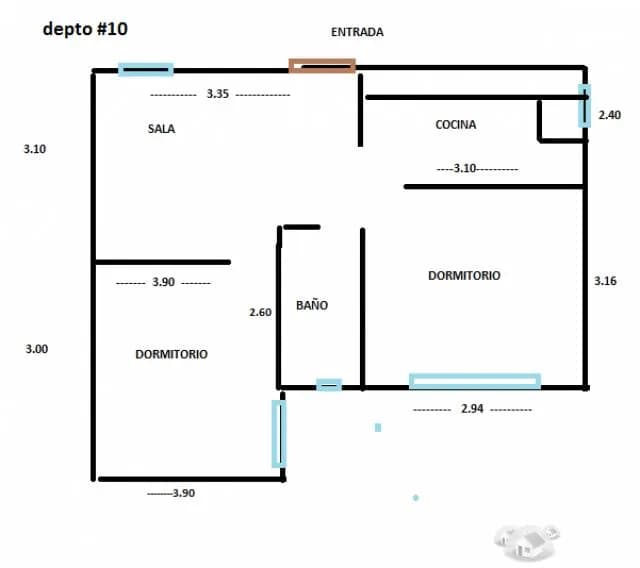 MINI DEPARTAMENTO EN RENTA — foto 6