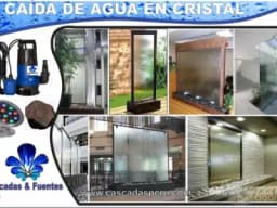 Cascadas Artificiales,velos de agua, muro llorón,piletas