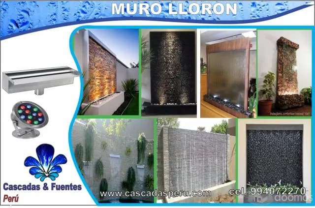 Cascadas Artificiales,velos de agua, muro llorón,piletas — foto 3