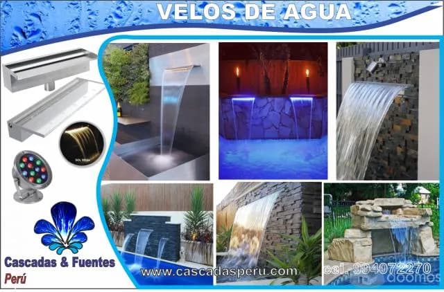 Cascadas Artificiales,velos de agua, muro llorón,piletas — foto 5